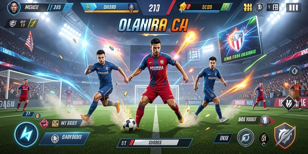 Screenshot menampilkan karakter utama di dalam kuil Aztec yang megah.
