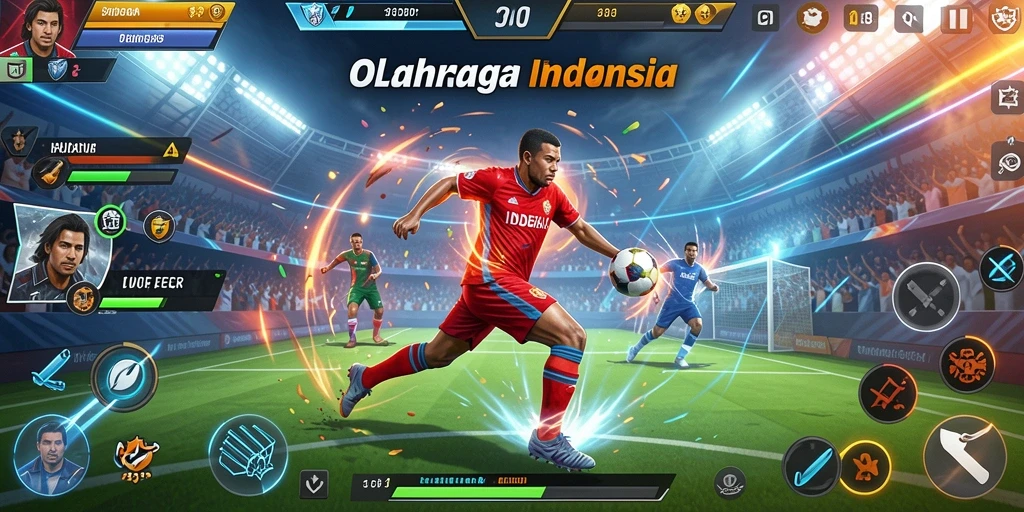 Tampilan awal yang menarik dengan karakter utama.