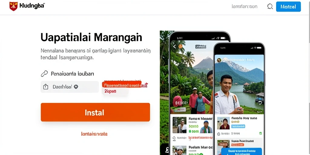 Tampilan antarmuka pengguna yang modern dan menarik.