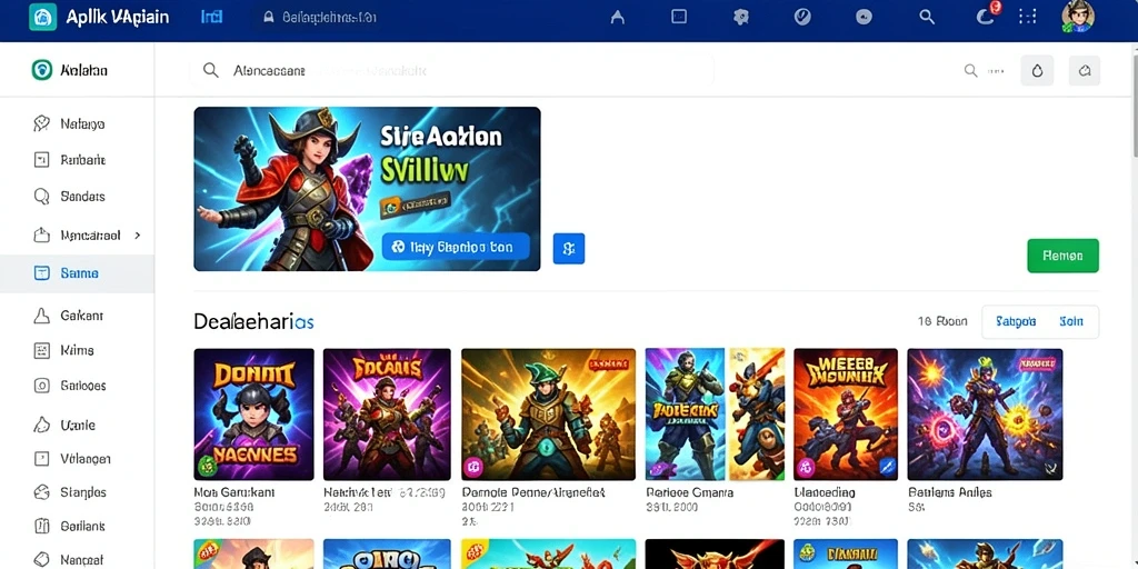 Screenshot menunjukkan tampilan level yang menakjubkan.