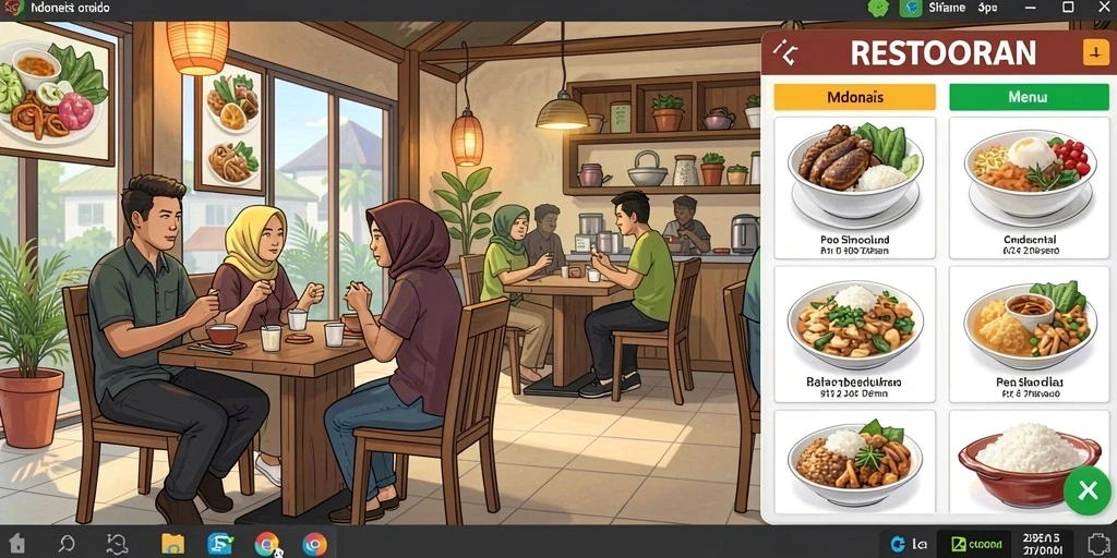 Tampilan antarmuka yang ramah pengguna.