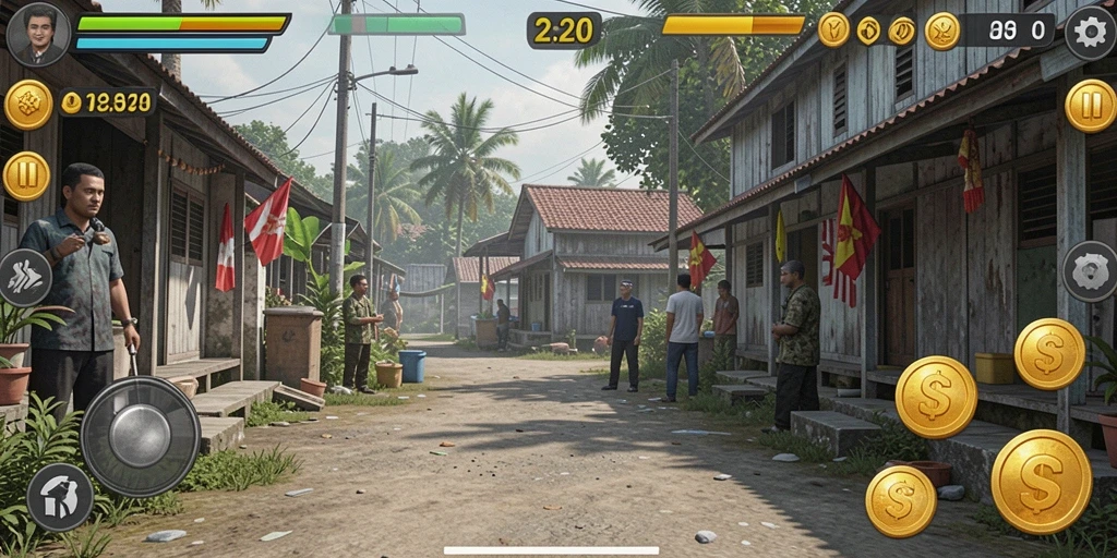 Tampilan antarmuka yang modern dan menarik.